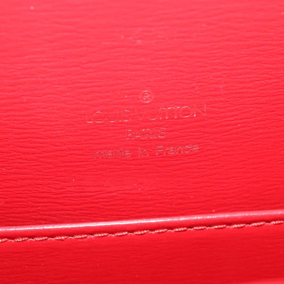 LOUIS VUITTON Epi Capuchin Shoulder Bag Red M52347 LV Auth 113458