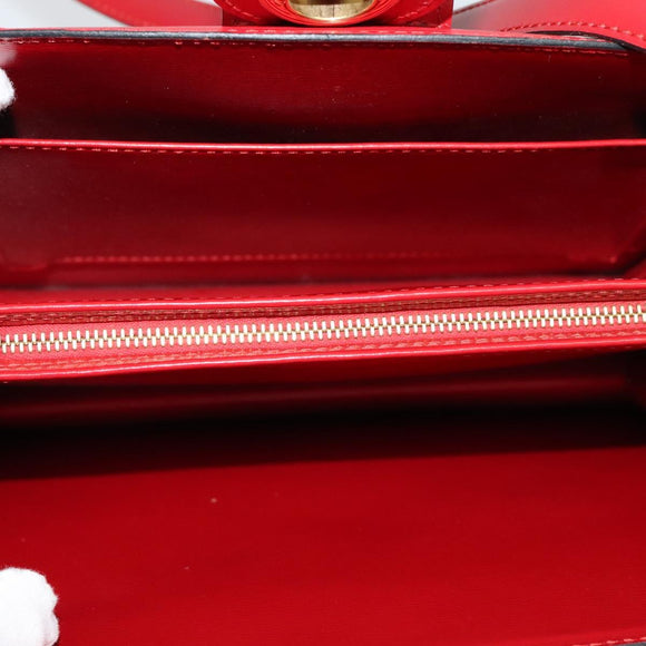 LOUIS VUITTON Epi Capuchin Shoulder Bag Red M52347 LV Auth 113458