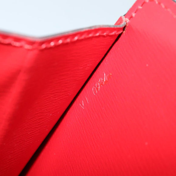 LOUIS VUITTON Epi Capuchin Shoulder Bag Red M52347 LV Auth 113458