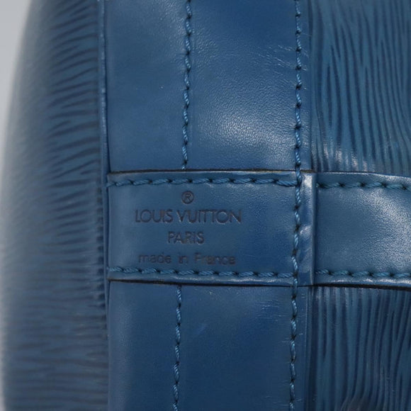 LOUIS VUITTON Epi Noe Shoulder Bag Toledo Blue M44005 LV Auth 113460
