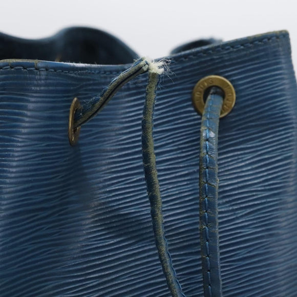 LOUIS VUITTON Epi Noe Shoulder Bag Toledo Blue M44005 LV Auth 113460