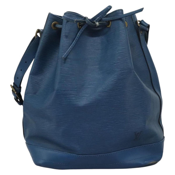 LOUIS VUITTON Epi Noe Shoulder Bag Toledo Blue M44005 LV Auth 113460