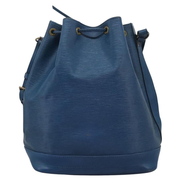 LOUIS VUITTON Epi Noe Shoulder Bag Toledo Blue M44005 LV Auth 113460