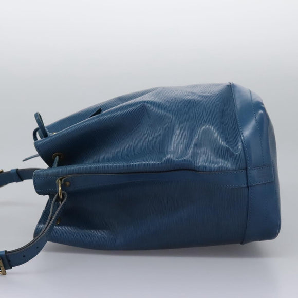 LOUIS VUITTON Epi Noe Shoulder Bag Toledo Blue M44005 LV Auth 113460