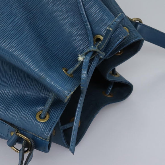 LOUIS VUITTON Epi Noe Shoulder Bag Toledo Blue M44005 LV Auth 113460