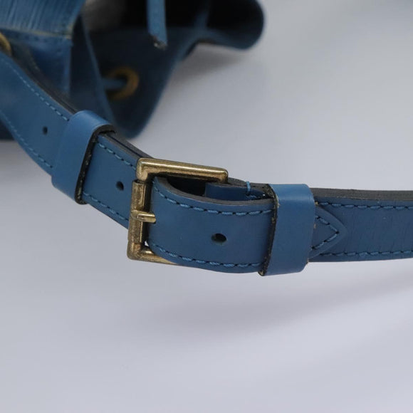LOUIS VUITTON Epi Noe Shoulder Bag Toledo Blue M44005 LV Auth 113460