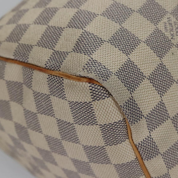 LOUIS VUITTON Damier Azur Speedy 30 Hand Bag N41533 LV Auth 113463