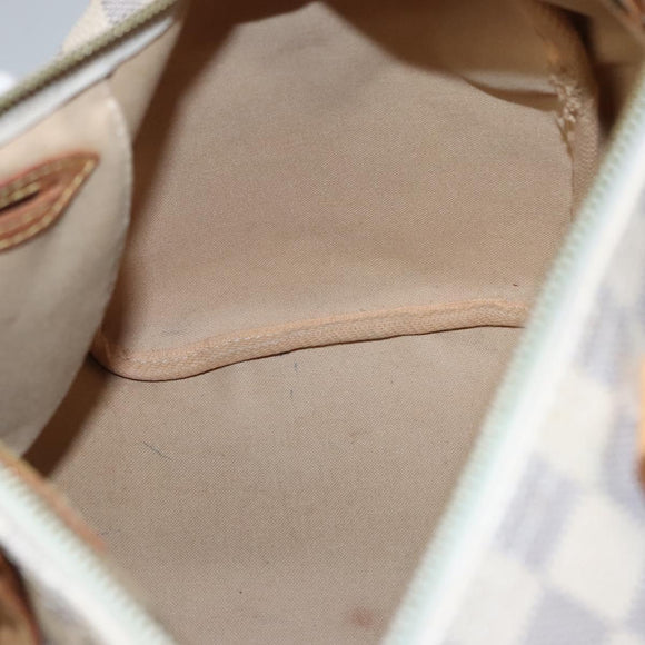 LOUIS VUITTON Damier Azur Speedy 30 Hand Bag N41533 LV Auth 113463