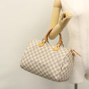LOUIS VUITTON Damier Azur Speedy 30 Hand Bag N41533 LV Auth 113463-26