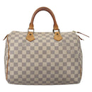 LOUIS VUITTON Damier Azur Speedy 30 Hand Bag N41533 LV Auth 113463-13