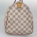 LOUIS VUITTON Damier Azur Speedy 30 Hand Bag N41533 LV Auth 113463-3