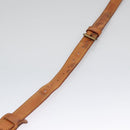 LOUIS VUITTON Adjustable Shoulder Strap Leather 35.8""-43.3"" Beige Auth 113464-8
