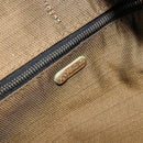 FENDI Zucca Canvas Hand Bag Brown Black Auth 113512-19
