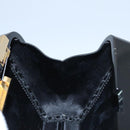 Salvatore Ferragamo Hand Bag plastic Black Auth 113518S-18
