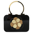 Salvatore Ferragamo Hand Bag plastic Black Auth 113518S-13