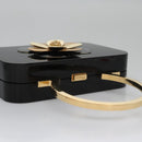 Salvatore Ferragamo Hand Bag plastic Black Auth 113518S-6