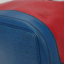 LOUIS VUITTON Epi Noe Shoulder Bag Bicolor Red Blue M44084 LV Auth 113532-14
