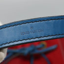 LOUIS VUITTON Epi Noe Shoulder Bag Bicolor Red Blue M44084 LV Auth 113532-18
