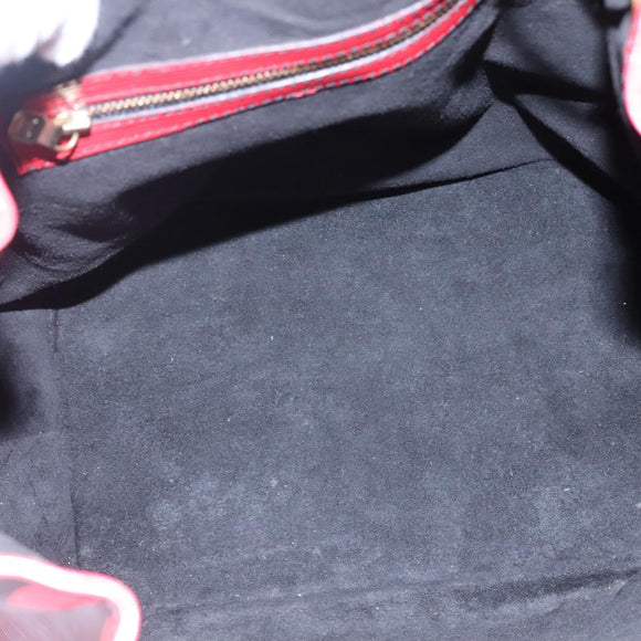 LOUIS VUITTON Epi Noe Shoulder Bag Bicolor Red Blue M44084 LV Auth 113532