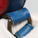 LOUIS VUITTON Epi Noe Shoulder Bag Bicolor Red Blue M44084 LV Auth 113532-12