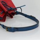 LOUIS VUITTON Epi Noe Shoulder Bag Bicolor Red Blue M44084 LV Auth 113532-7