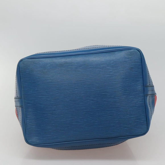 LOUIS VUITTON Epi Noe Shoulder Bag Bicolor Red Blue M44084 LV Auth 113532