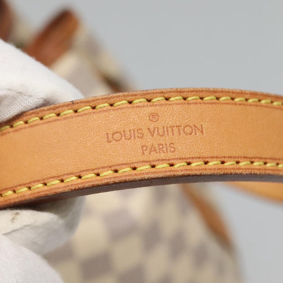 LOUIS VUITTON Damier Azur Noe Shoulder Bag N42222 LV Auth 113547