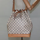 LOUIS VUITTON Damier Azur Noe Shoulder Bag N42222 LV Auth 113547-22