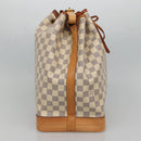 LOUIS VUITTON Damier Azur Noe Shoulder Bag N42222 LV Auth 113547-3