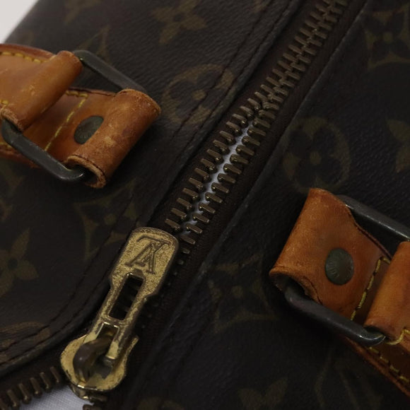 LOUIS VUITTON Monogram Keepall 45 Boston Bag M41428 LV Auth 113555