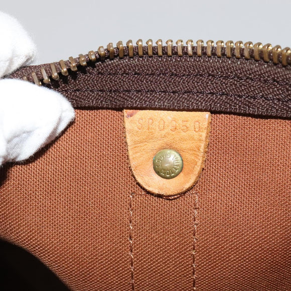 LOUIS VUITTON Monogram Keepall 45 Boston Bag M41428 LV Auth 113555