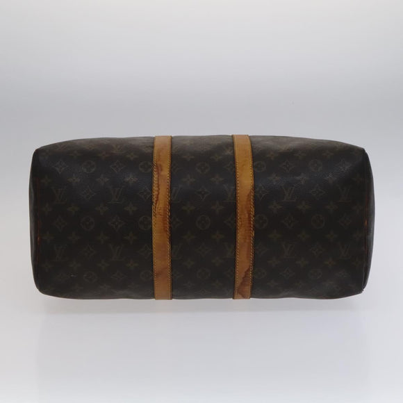 LOUIS VUITTON Monogram Keepall 45 Boston Bag M41428 LV Auth 113555
