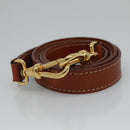 CELINE Macadam Canvas Hand Bag PVC Leather 2way Brown Auth 113560-24