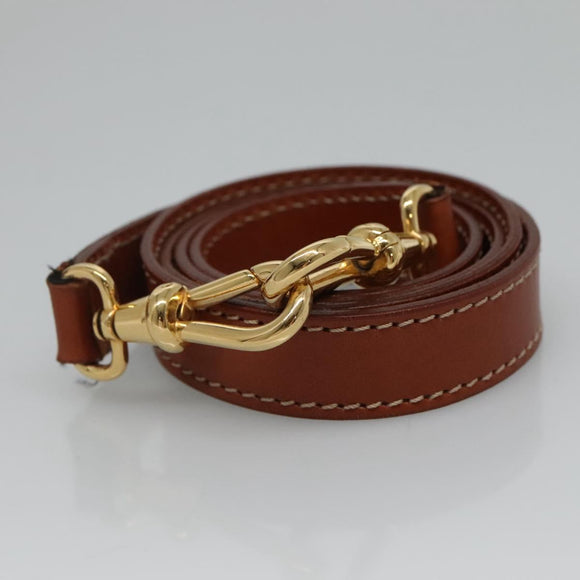 CELINE Macadam Canvas Hand Bag PVC Leather 2way Brown Auth 113560