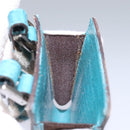 GUCCI GG Supreme Pouch PVC Leather Beige 125848 Auth 113564-18