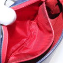 CELINE Shoulder Bag Leather Blue Auth 113569-21