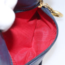 CELINE Shoulder Bag Leather Blue Auth 113569-22