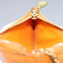 LOUIS VUITTON Epi Pochette Cles Coin Purse Orange Mandarin M6380H LV Auth 113585-18