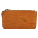 LOUIS VUITTON Epi Pochette Cles Coin Purse Orange Mandarin M6380H LV Auth 113585-13