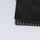 LOUIS VUITTON Damier Graphite Agenda PM Day Planner Cover R20030 LV Auth 113595A-16