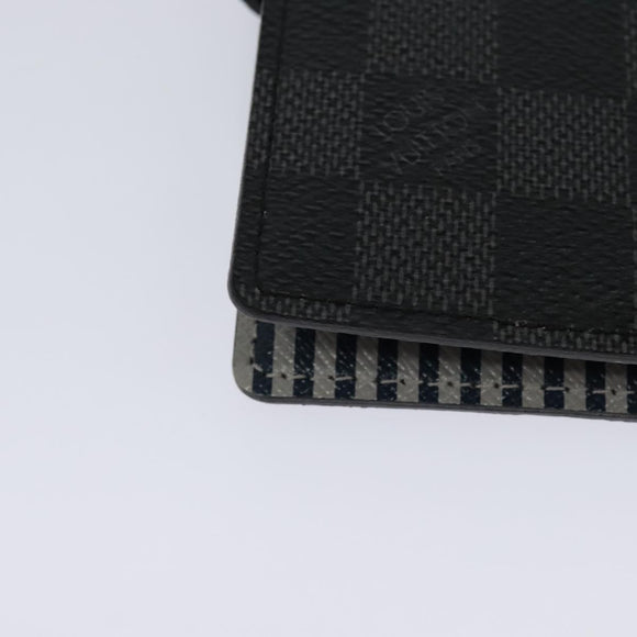 LOUIS VUITTON Damier Graphite Agenda PM Day Planner Cover R20030 LV Auth 113595A