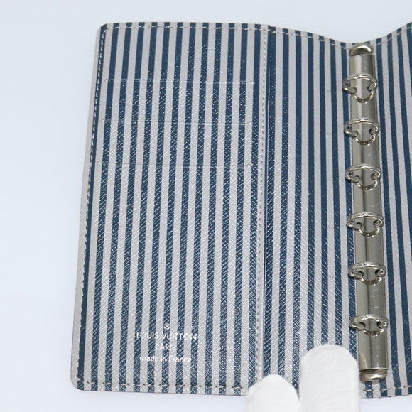 LOUIS VUITTON Damier Graphite Agenda PM Day Planner Cover R20030 LV Auth 113595A