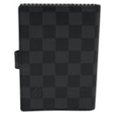 LOUIS VUITTON Damier Graphite Agenda PM Day Planner Cover R20030 LV Auth 113595A-2