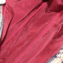 BURBERRY Nova Check Hand Bag Wool Beige Auth 113600-17