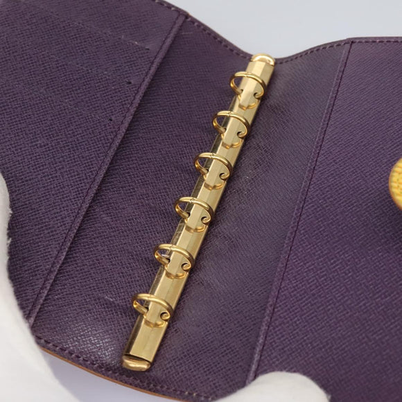 LOUIS VUITTON Epi Agenda PM Day Planner Cover Yellow R20059 LV Auth 113604