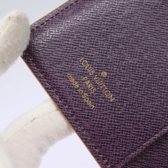 LOUIS VUITTON Epi Agenda PM Day Planner Cover Yellow R20059 LV Auth 113604