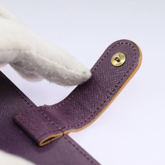 LOUIS VUITTON Epi Agenda PM Day Planner Cover Yellow R20059 LV Auth 113604