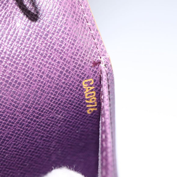 LOUIS VUITTON Epi Agenda PM Day Planner Cover Yellow R20059 LV Auth 113604