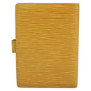 LOUIS VUITTON Epi Agenda PM Day Planner Cover Yellow R20059 LV Auth 113604-2