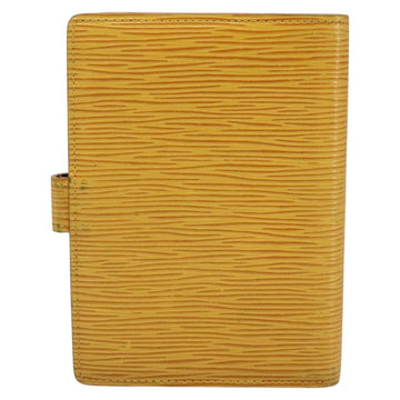 LOUIS VUITTON Epi Agenda PM Day Planner Cover Yellow R20059 LV Auth 113604 - 0
